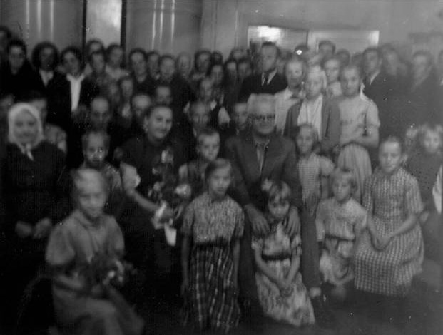 Opettaja Tyyne Jääskeläisen läksijäiset