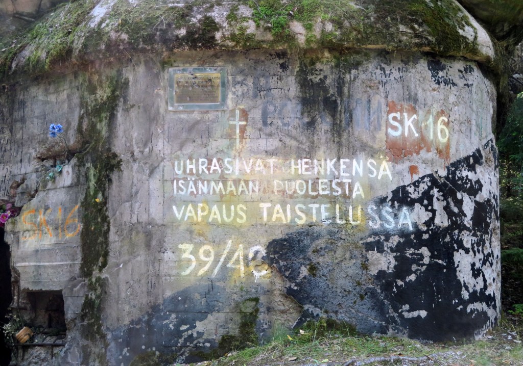 Mannerheim-linjan betonibunkkeri Summassa