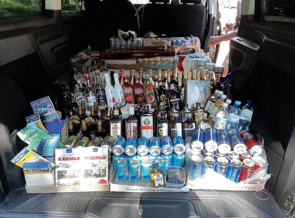 Äyräpään myymäläauton tuotevalikoima