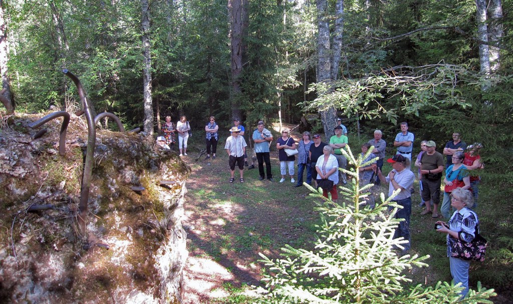 Yhteiskuva retkiläisistä